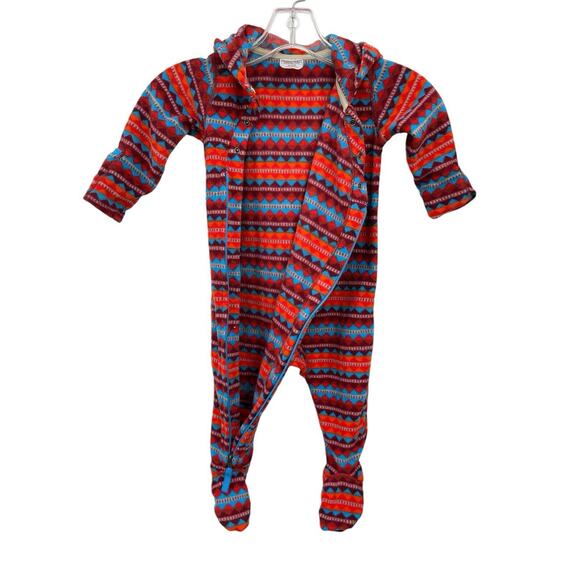 Patagonia Kids Red and Blue Patterned Jacket - Picture 8 of 16
